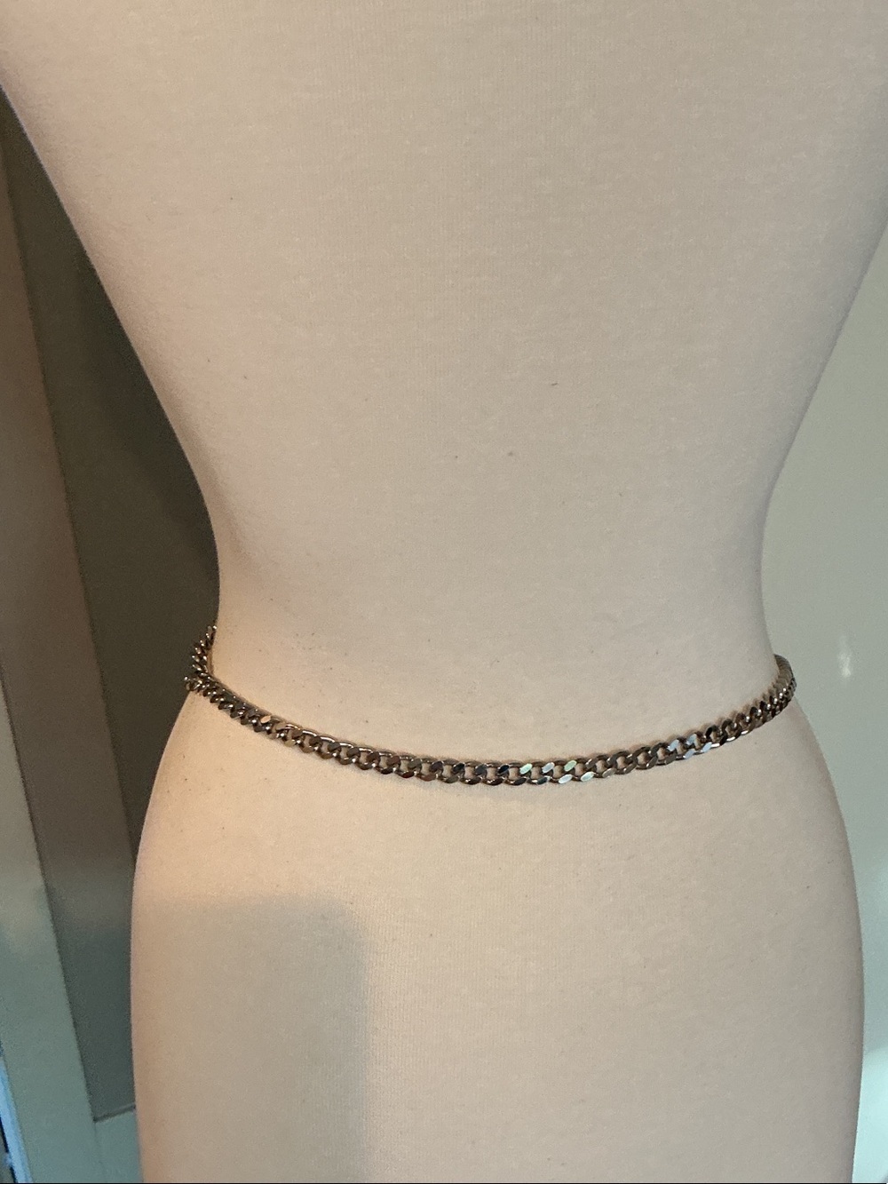 Layered Silver Coin Chain Waist Belt - Picture 3 of 5